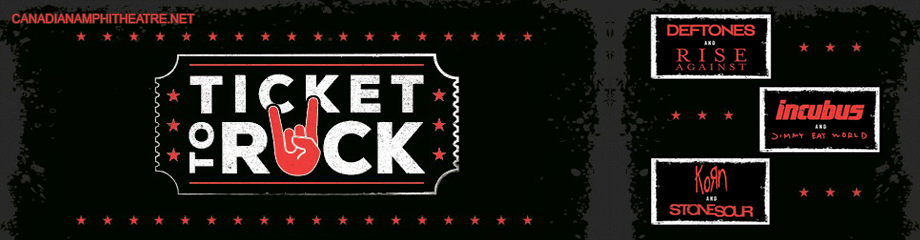 2017 Ticket to Rock (Includes All Performances) at Budweiser Stage