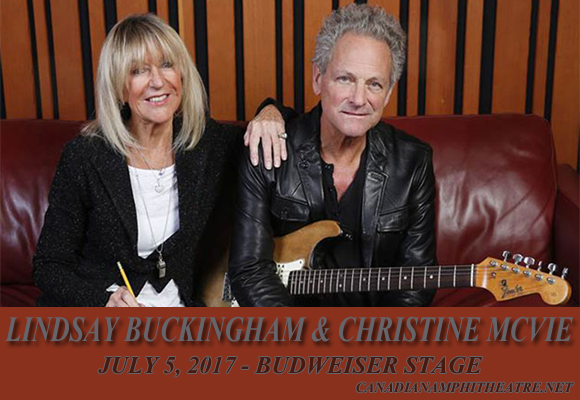 Lindsey Buckingham & Christine McVie at Budweiser Stage