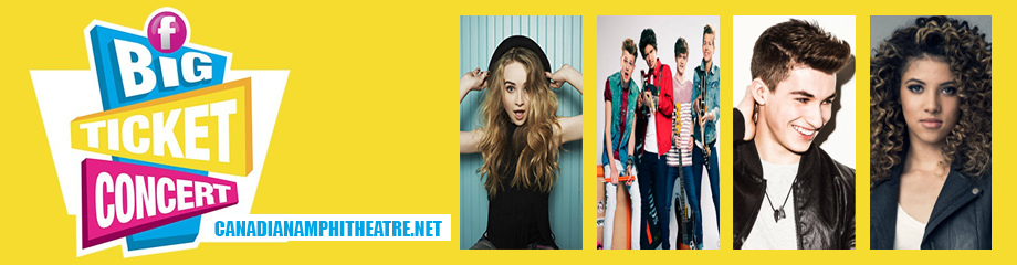 Family Channels Big Ticket Concert: Sabrina Carpenter, The Vamps & McKenzie Small at Budweiser Stage