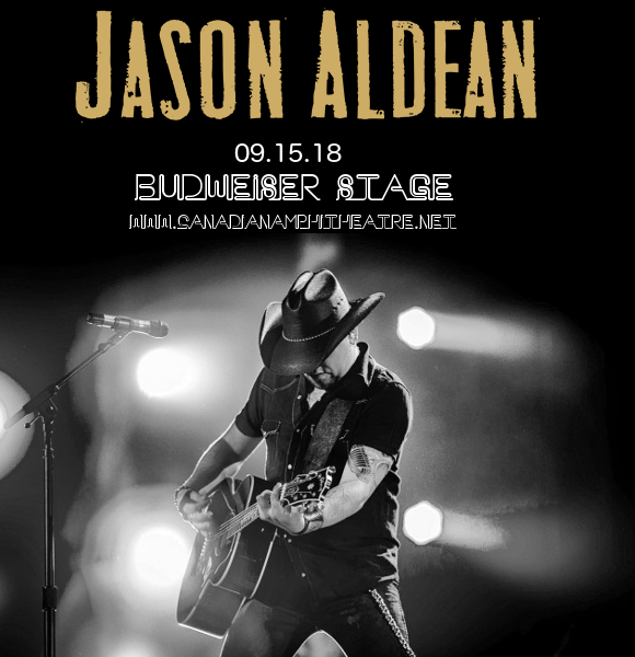 Jason Aldean, Luke Combs & Lauren Alaina at Budweiser Stage