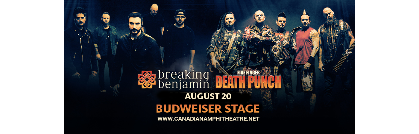 Five Finger Death Punch & Breaking Benjamin at Budweiser Stage