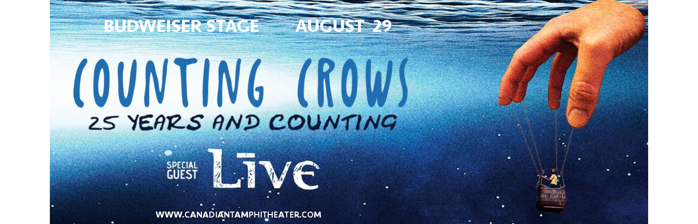 Counting Crows & Live - Band at Budweiser Stage