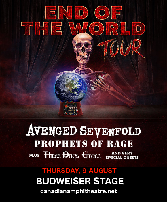 **CANCELLED** End of the World Tour: Avenged Sevenfold, Prophets of Rage & Three Days Grace at Budweiser Stage