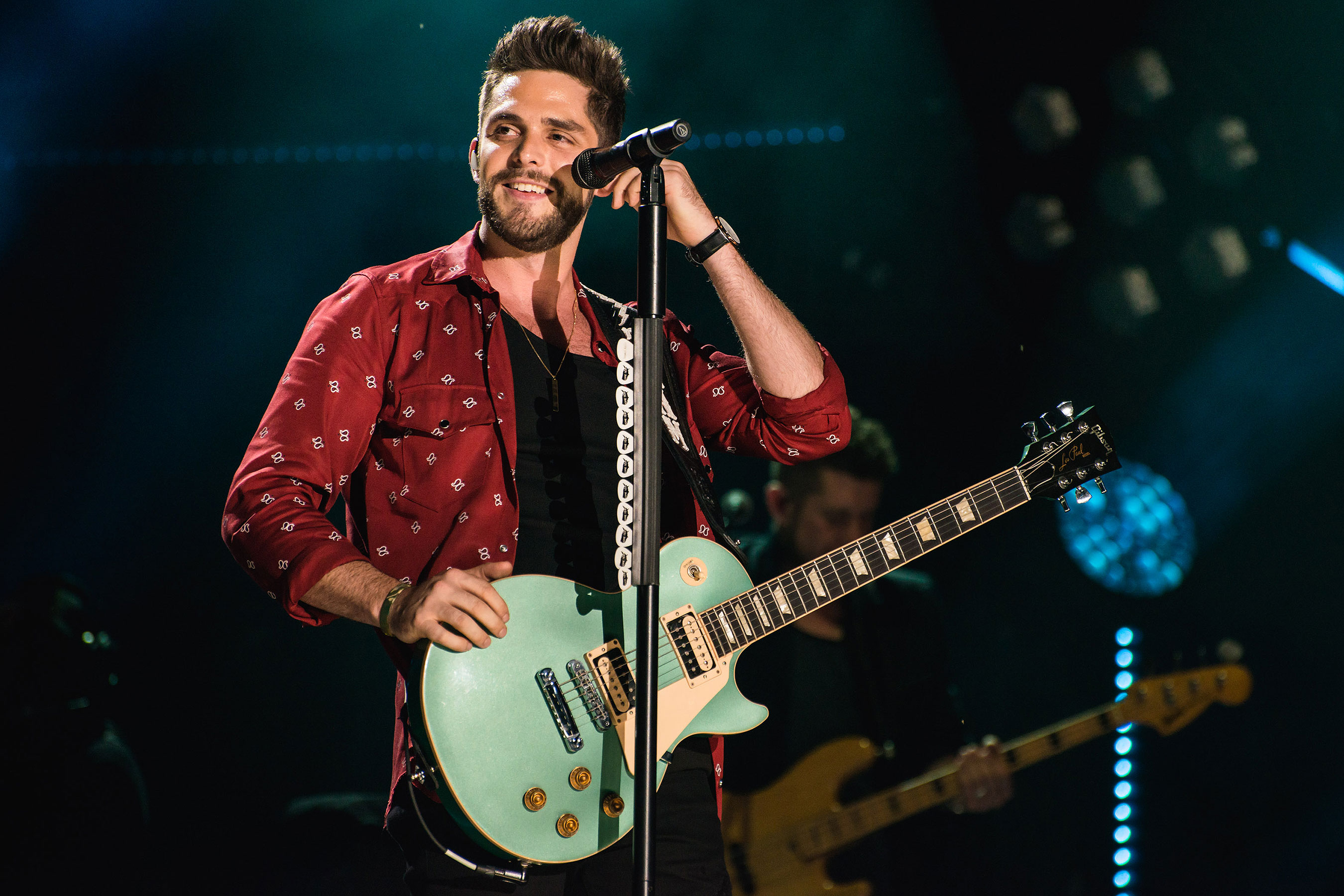 Thomas Rhett, Dustin Lynch, Russell Dickerson & Rhett Akins at Budweiser Stage