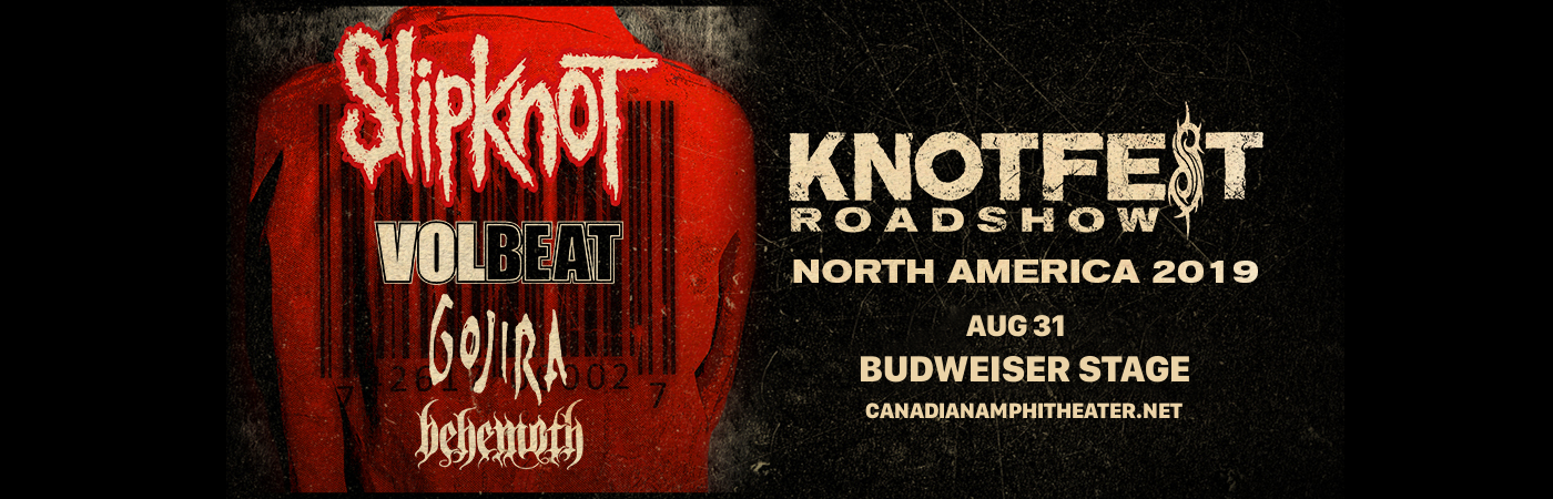 Slipknot, Volbeat, Gojira & Behemoth at Budweiser Stage