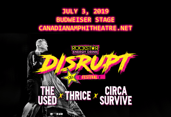 Disrupt Festival: The Used, Thrice, Circa Survive, The Story So Far & Atreyu at Budweiser Stage