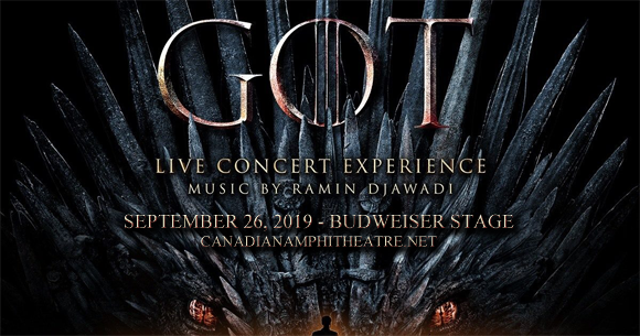 Game of Thrones Live Concert Experience at Budweiser Stage