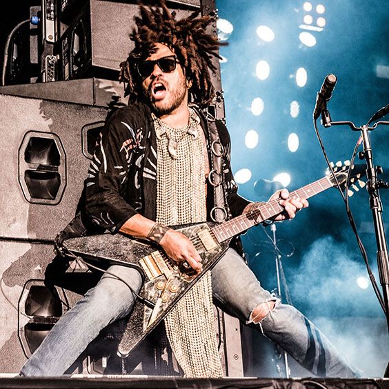 Lenny Kravitz at Budweiser Stage