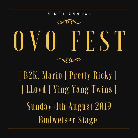 OVO Fest: B2K, Mario, Pretty Ricky, LLoyd & Ying Yang Twins  - Sunday at Budweiser Stage