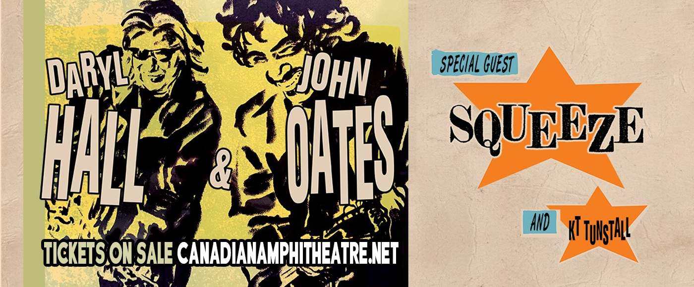 Hall and Oates, KT Tunstall & Squeeze at Budweiser Stage tickets Hall and Oates, KT Tunstall & Squeeze at Budweiser Stage