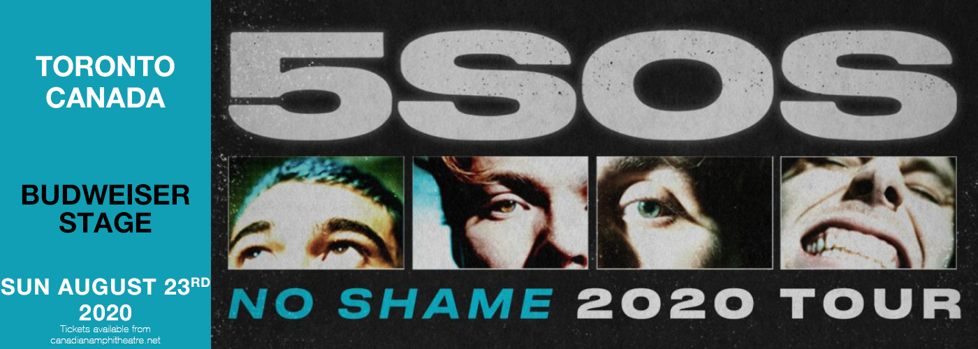 5 Seconds of Summer at Budweiser Stage tickets 5 Seconds of Summer at Budweiser Stage