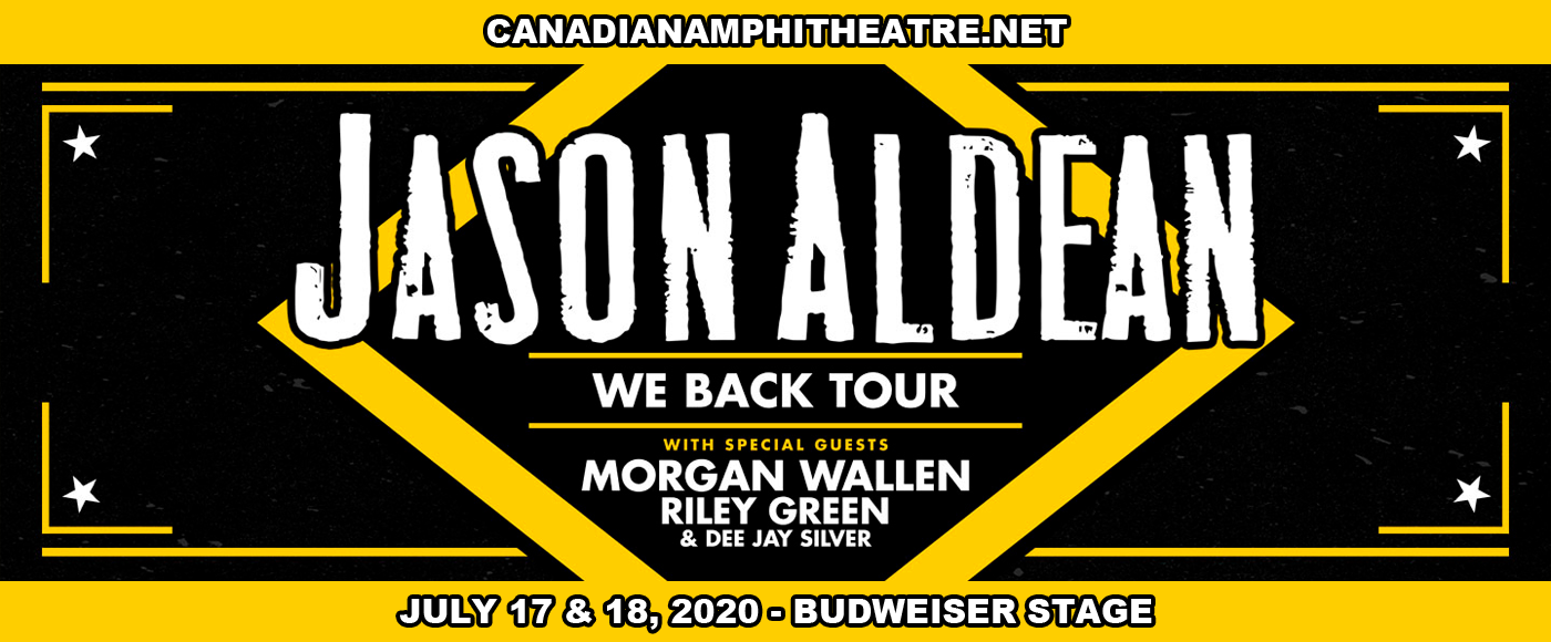 Jason Aldean, Brett Young, Mitchell Tenpenny & Dee Jay Silver [CANCELLED] at Budweiser Stage