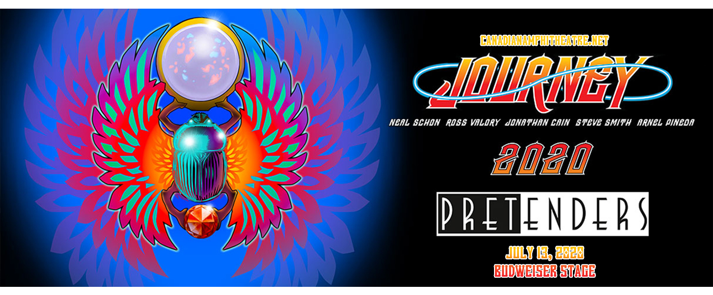 Journey & The Pretenders [CANCELLED] at Budweiser Stage
