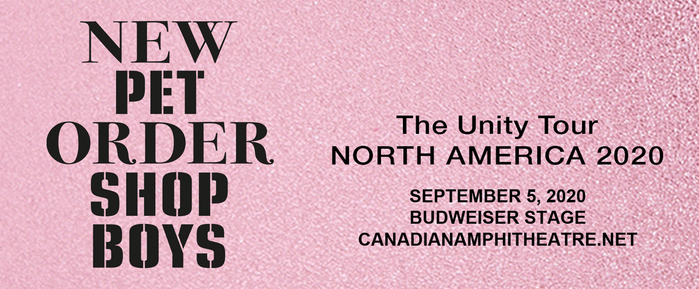 New Order & Pet Shop Boys at Budweiser Stage tickets New Order & Pet Shop Boys at Budweiser Stage