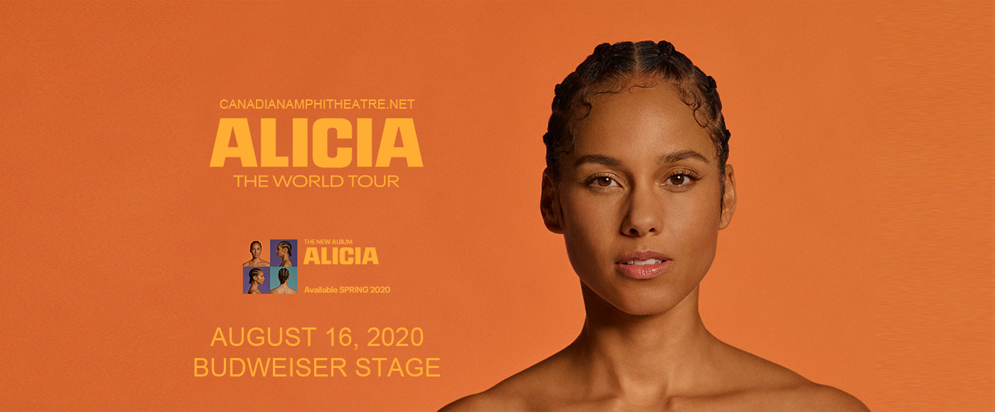 Alicia Keys at Budweiser Stage tickets Alicia Keys at Budweiser Stage
