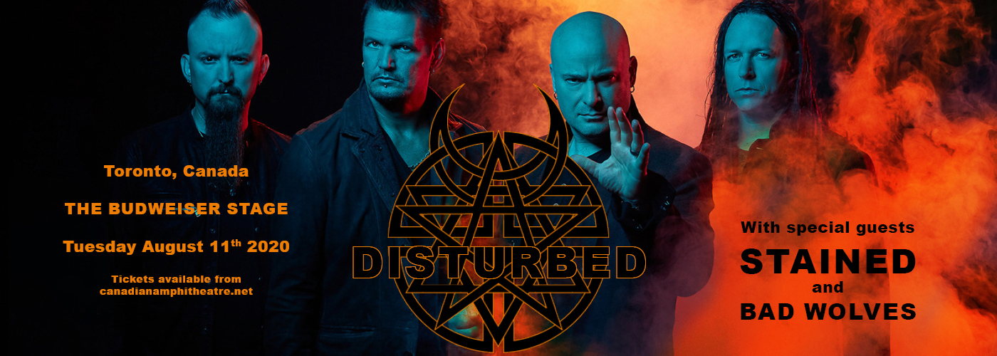 Disturbed, Staind & Bad Wolves [CANCELLED] at Budweiser Stage