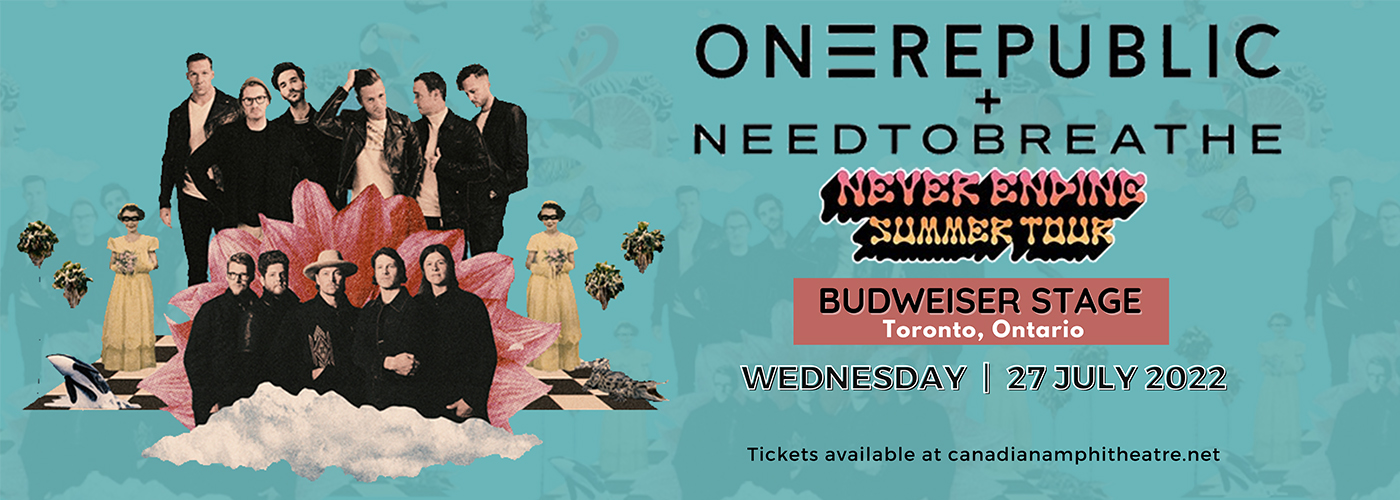 OneRepublic & Needtobreathe at Budweiser Stage