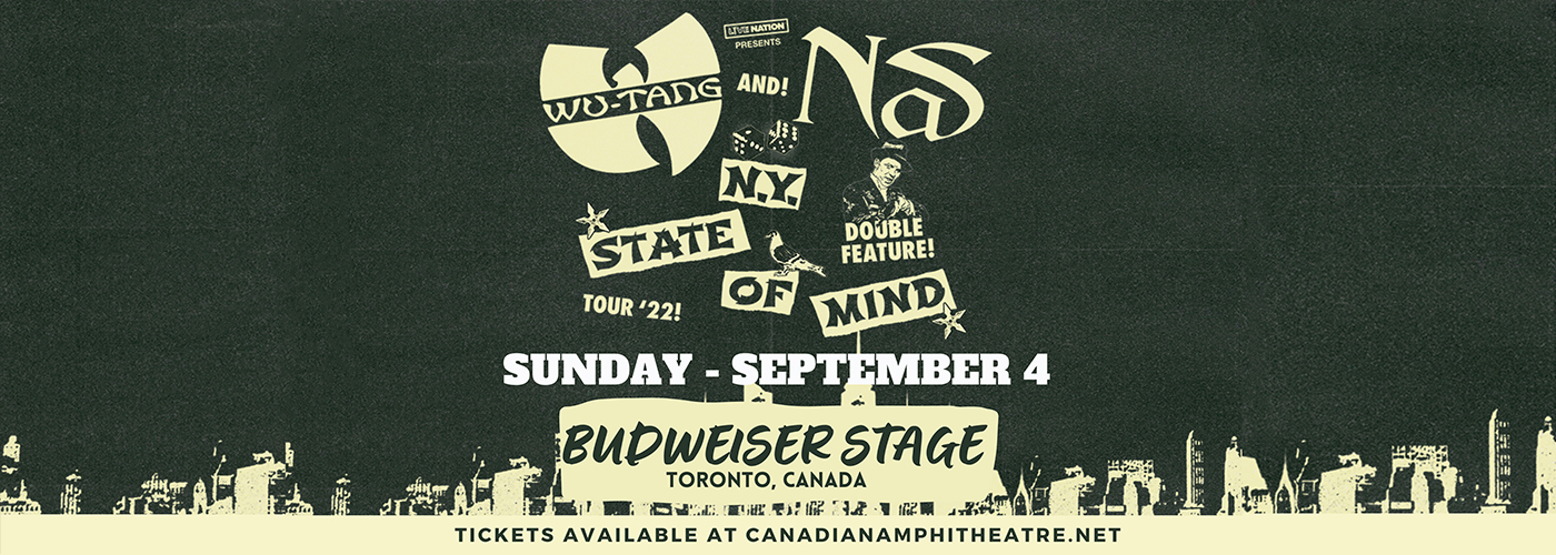 Nas & Wu-Tang Clan at Budweiser Stage