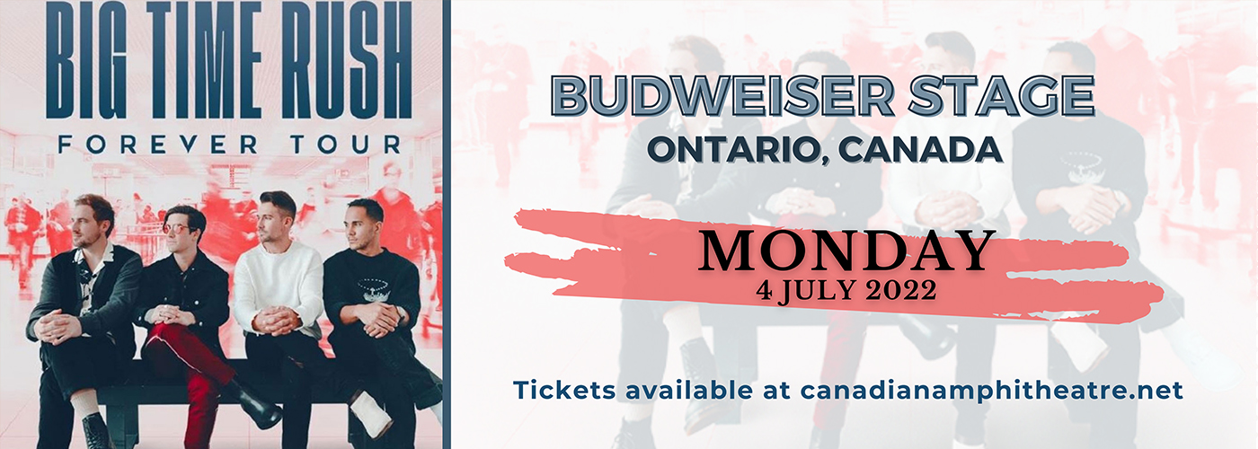 Big Time Rush [CANCELLED] at Budweiser Stage