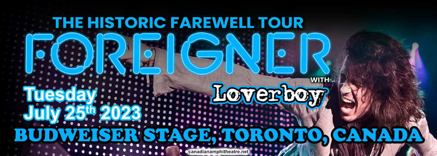 Foreigner: Farewell Tour with Loverboy at Budweiser Stage