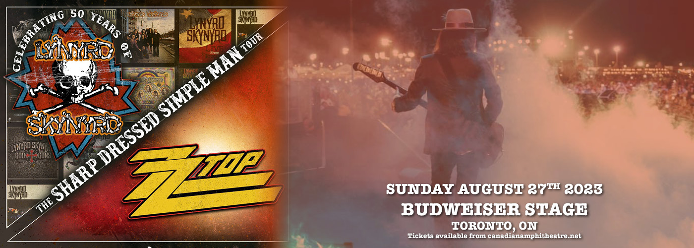 Lynyrd Skynyrd & ZZ Top: The Sharp Dressed Simple Man at Budweiser Stage