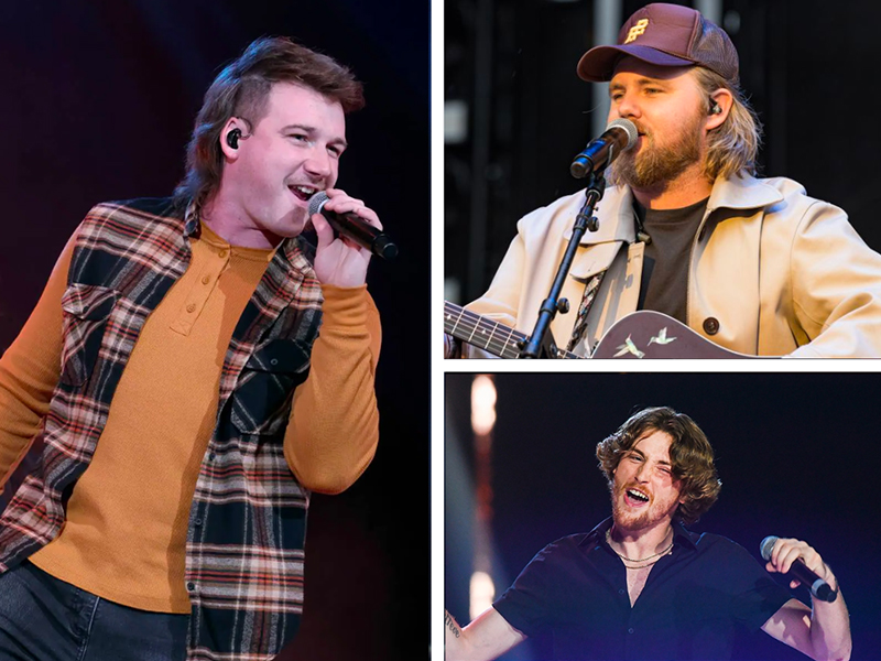 Morgan Wallen, Ernest & Bailey Zimmerman at Budweiser Stage