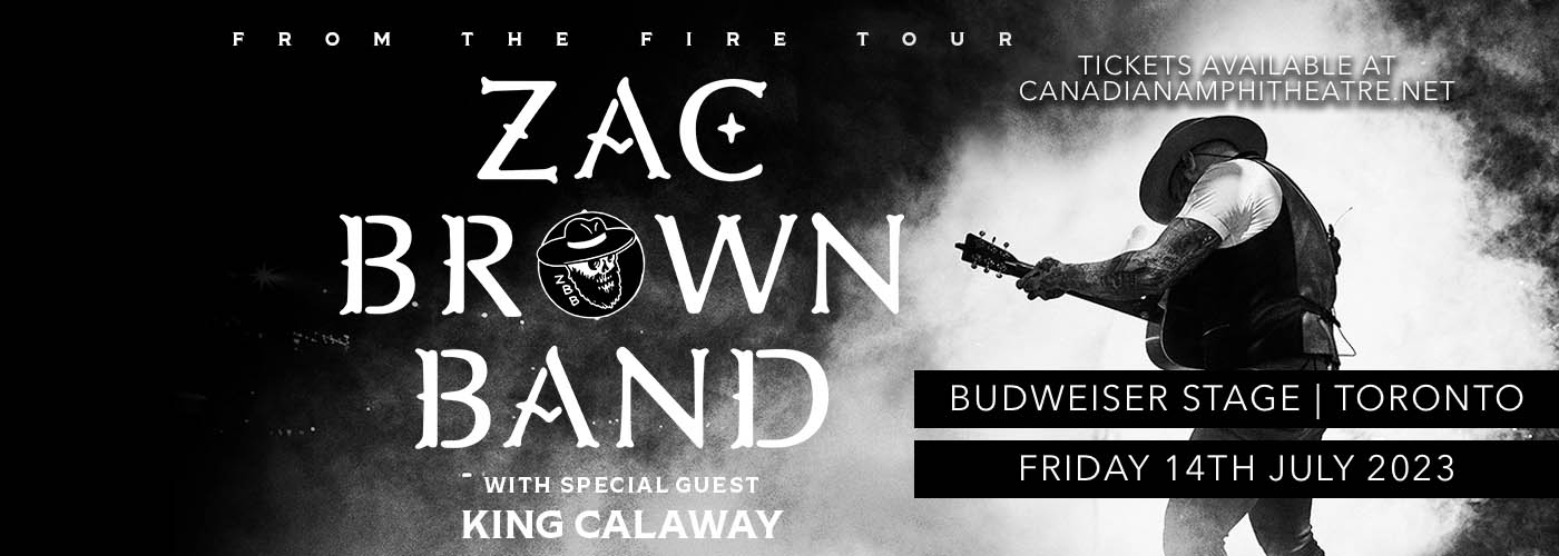 Zac Brown Band & King Calaway at Budweiser Stage