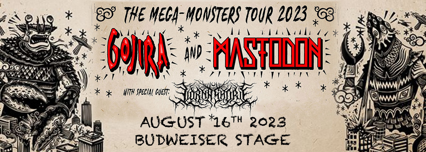 Mastodon & Gojira at Budweiser Stage