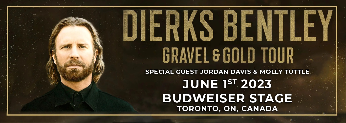 Dierks Bentley: Gravel & Gold Tour with Jordan Davis & Molly Tuttle at Budweiser Stage