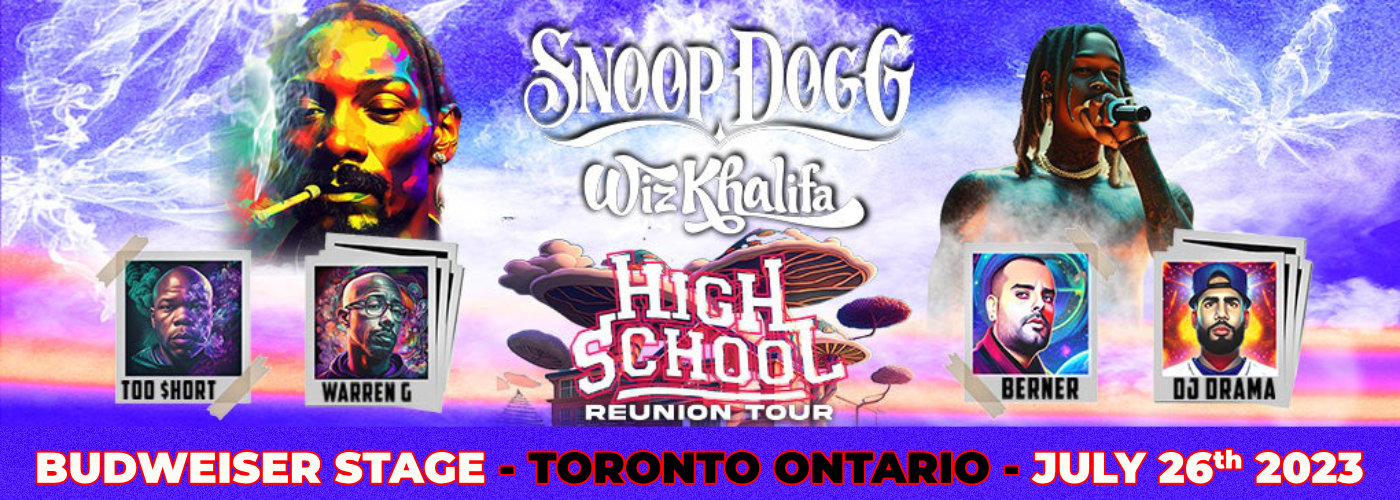 Snoop Dogg, Wiz Khalifa & Too Short at Budweiser Stage