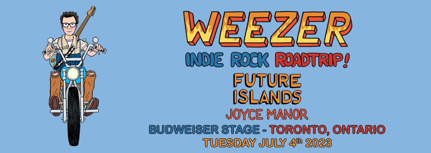 Weezer, Future Islands & Joyce Manor at Budweiser Stage