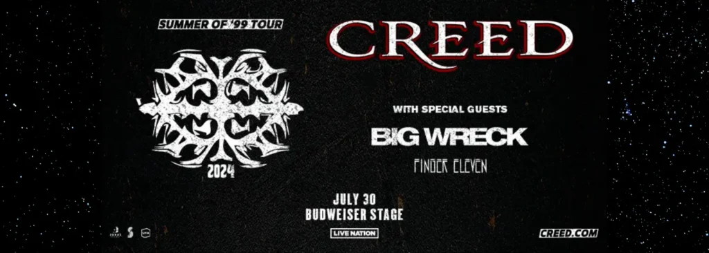 Creed at Budweiser Stage