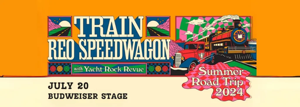 Train at Budweiser Stage