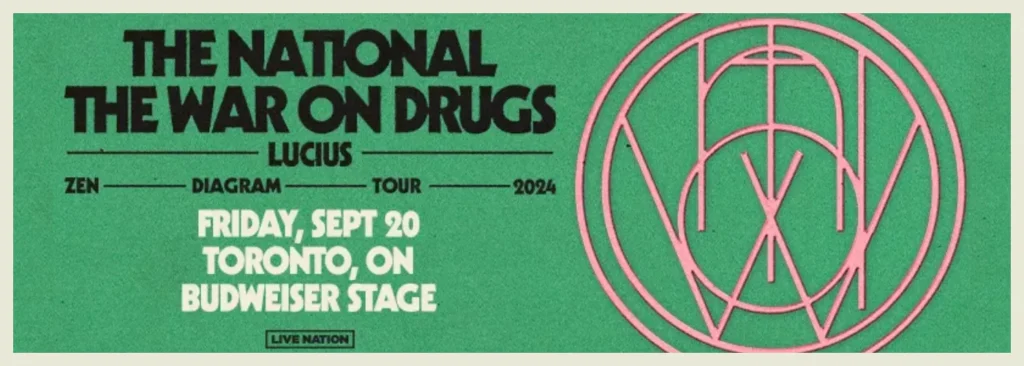 The National & The War On Drugs at Budweiser Stage