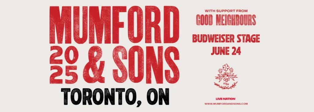 Mumford & Sons at Budweiser Stage