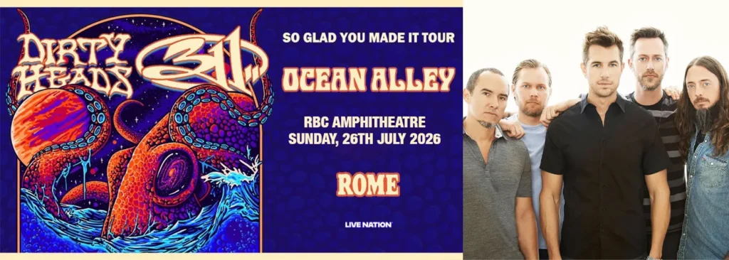 311 & Dirty Heads at RBC Amphitheatre