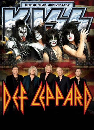 Kiss & Def Leppard at Molson Amphitheatre