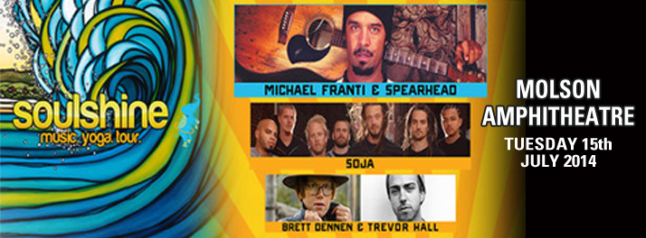 Soulshine Music . Yoga. Tour -Michael Franti & Spearhead