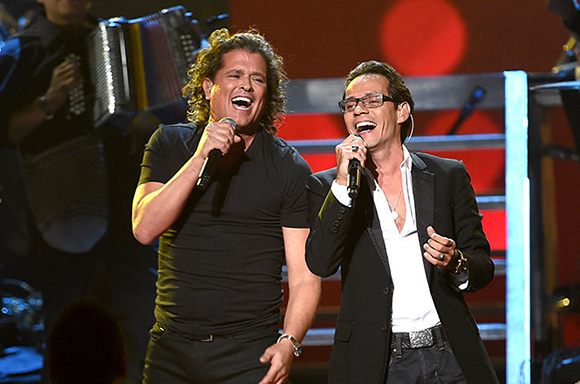 Marc Anthony & Carlos Vives at Molson Amphitheatre