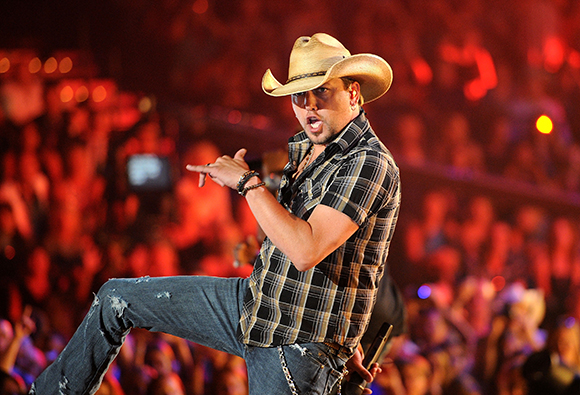 Jason Aldean, Tyler Farr & Cole Swindell at Molson Amphitheatre