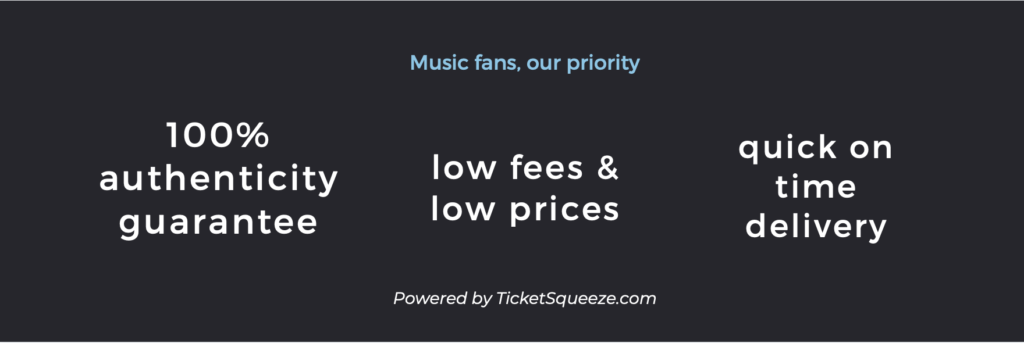 budweiser stage ticket policy