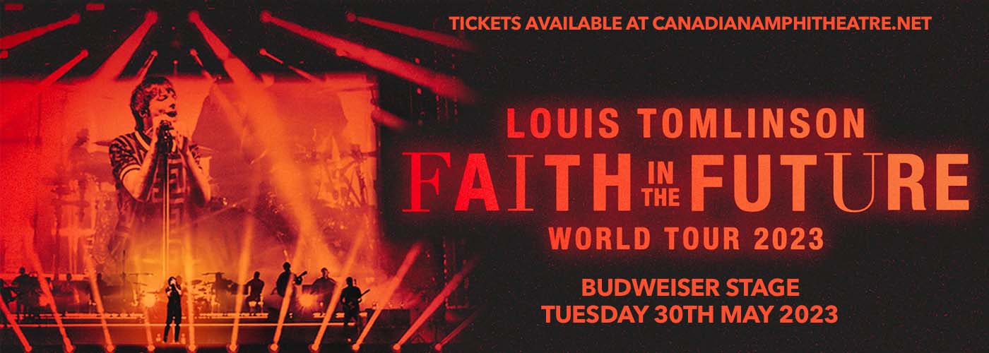 Official 2023 louis tomlinson faith in the future world tour