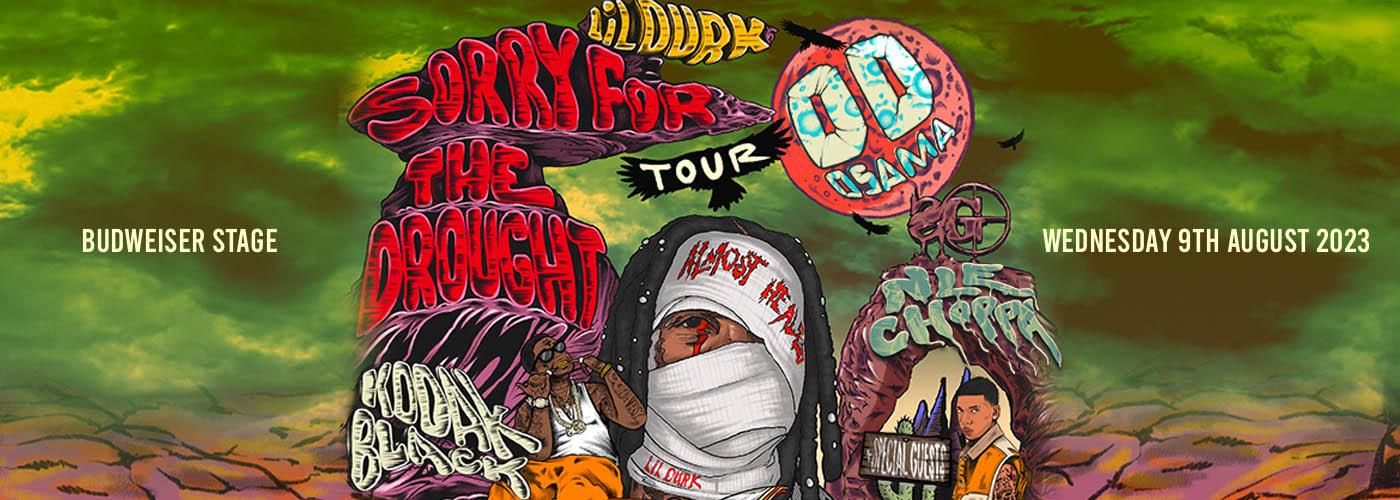 Lil Durk, Kodak Black & NLE Choppa at Budweiser Stage