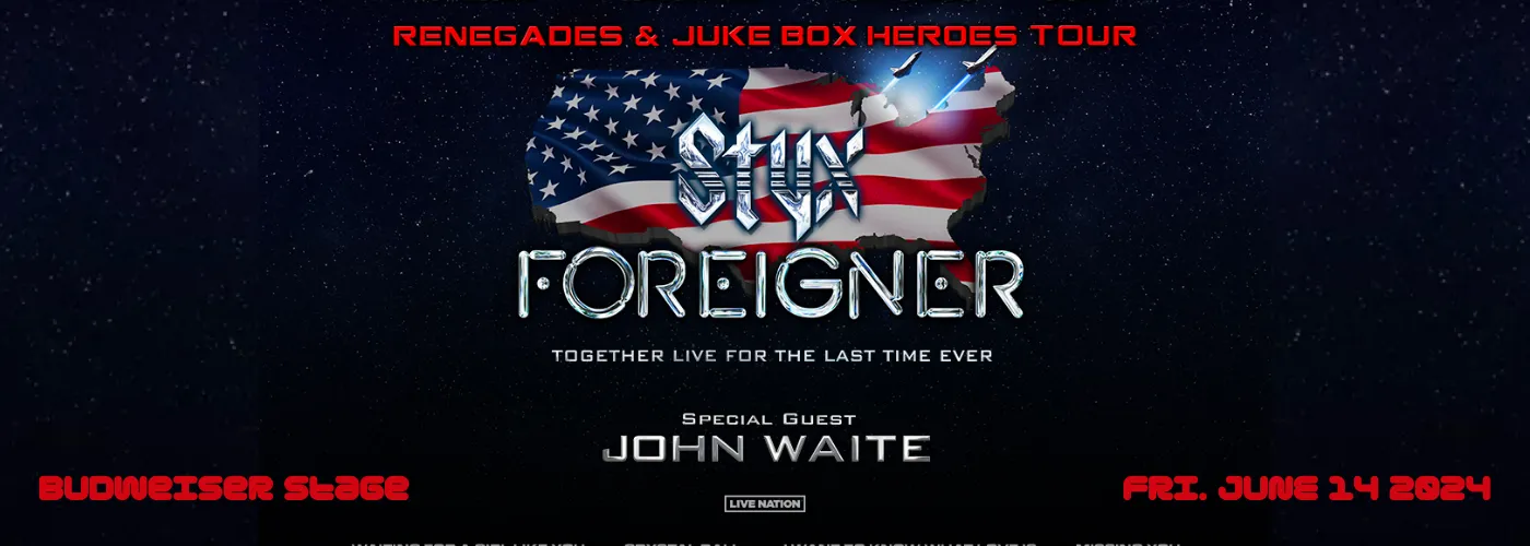 Foreigner, Styx & John Waite