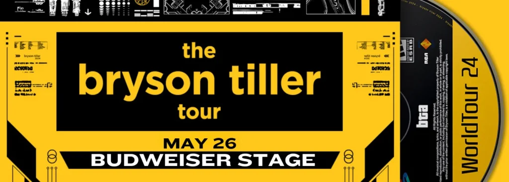 Bryson Tiller at Budweiser Stage