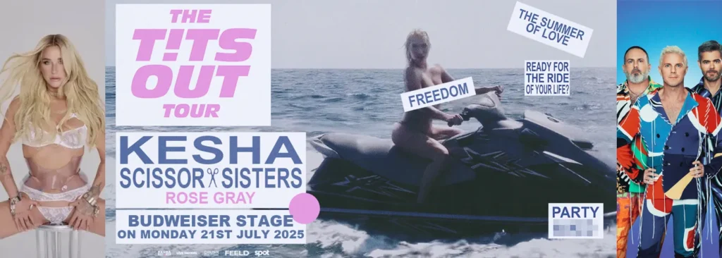 Kesha & Scissor Sisters at Budweiser Stage