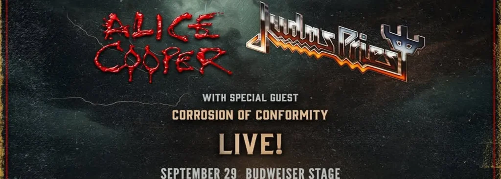 Alice Cooper & Judas Priest at Budweiser Stage