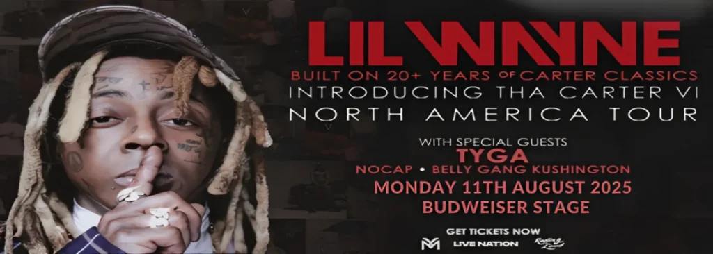 Lil Wayne at Budweiser Stage
