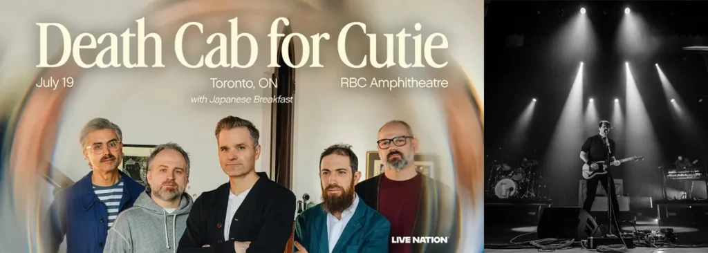 Death Cab for Cutie & Japanese Breakfast at RBC Amphitheatre