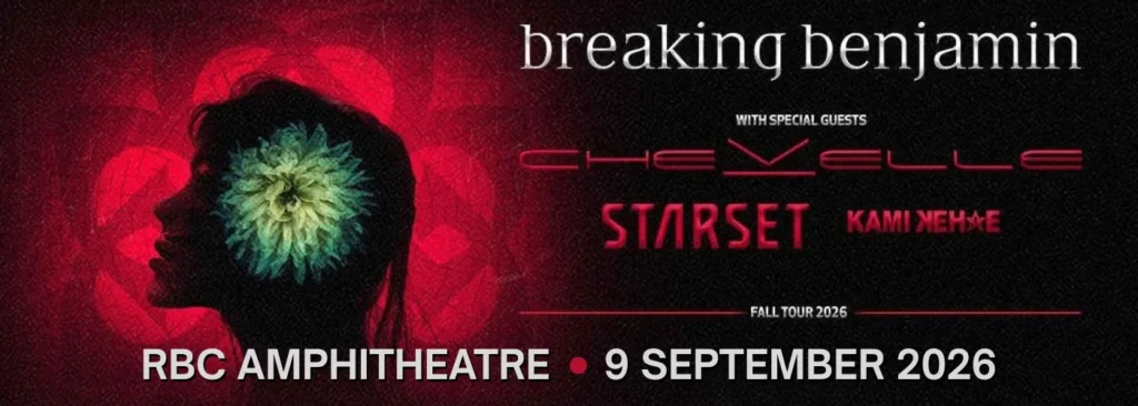 Breaking Benjamin at RBC Amphitheatre